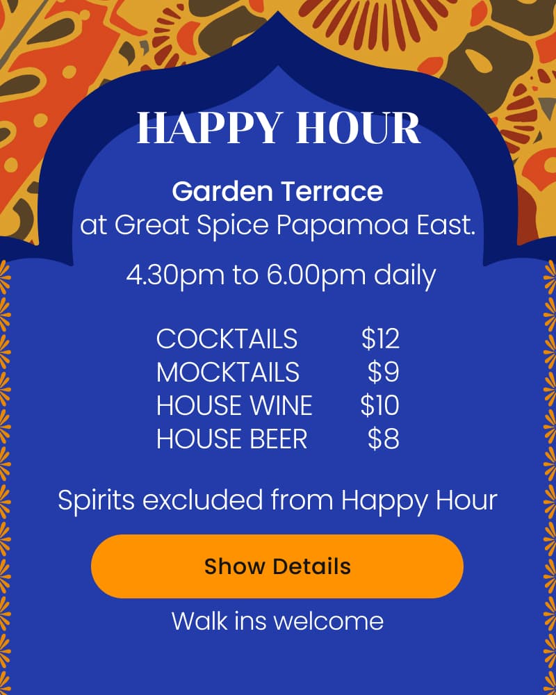 Happy hour poster